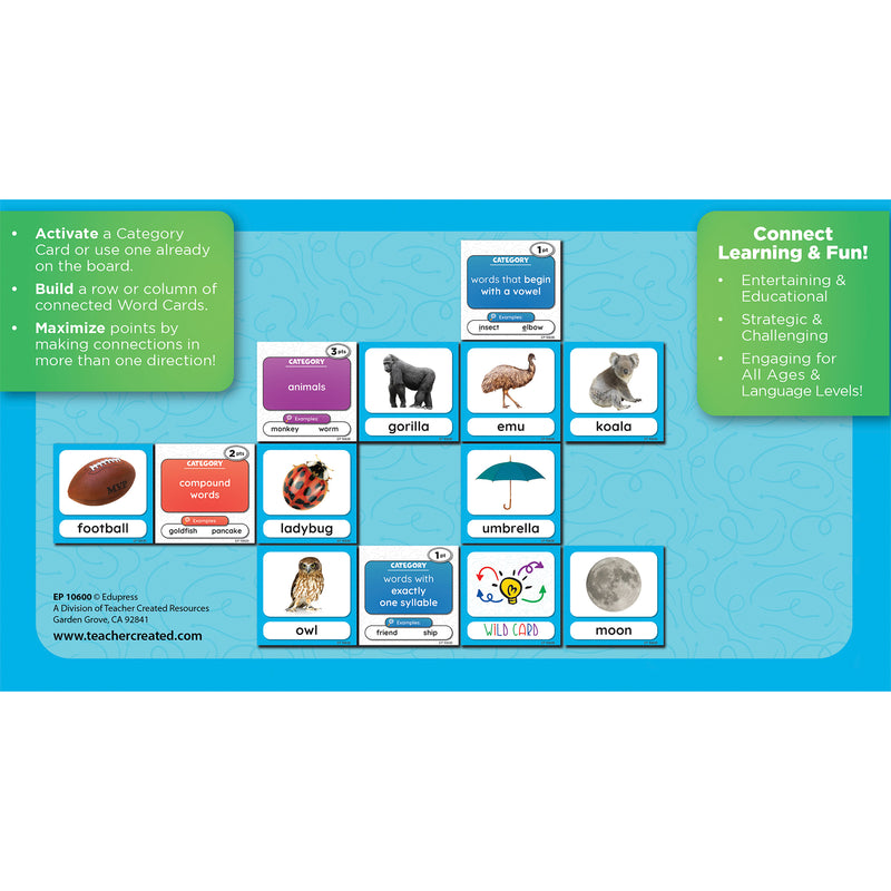 Connectegories Card Game