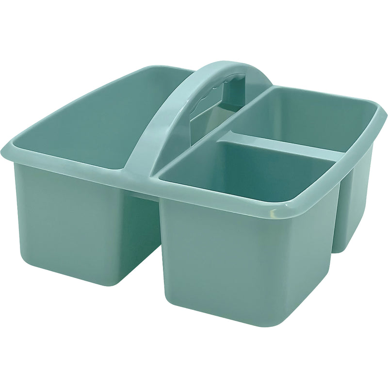 Calming Blue Plastic Storage Caddy