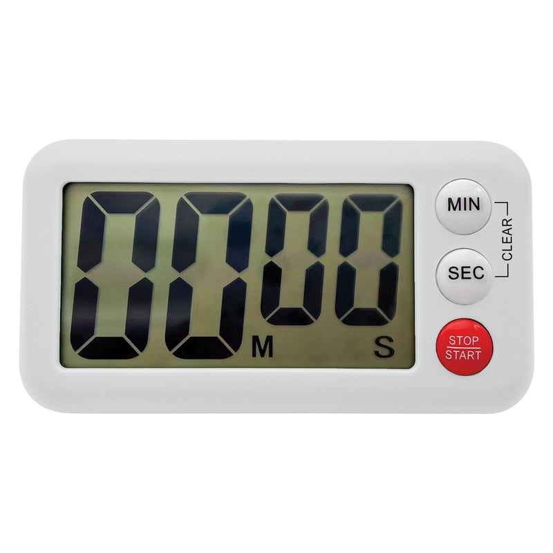 Magnetic Digital Classroom Timer, White, Pack of 3