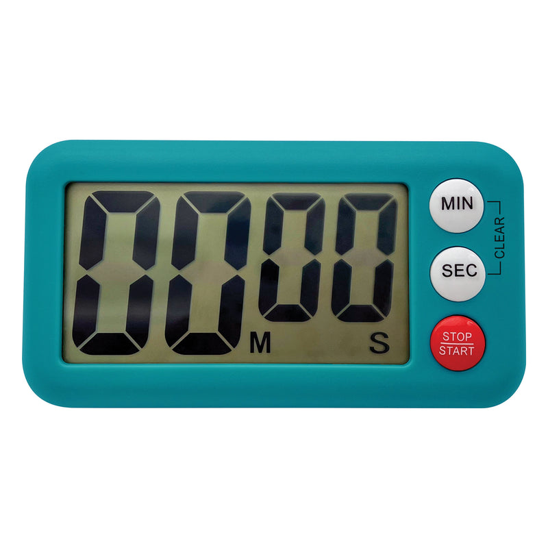 Magnetic Digital Classroom Timer, Teal, Pack of 3