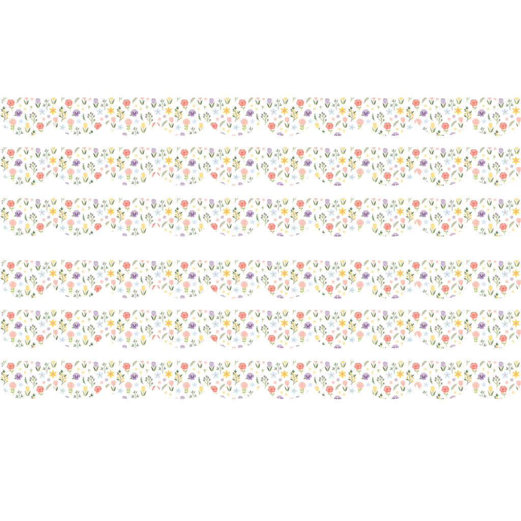 Cottagecore Die-Cut Border Trim, 35 Feet Per Pack, 6 Packs