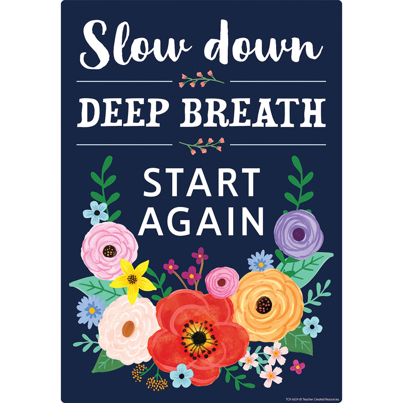 Wildflowers Positive Sayings Small Poster Pack, 11" x 15-3/4", Pack of 12