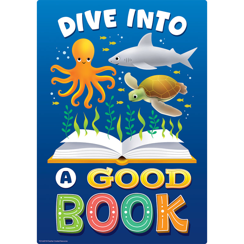 Reading Is Fun Small Poster Pack, 12 Posters