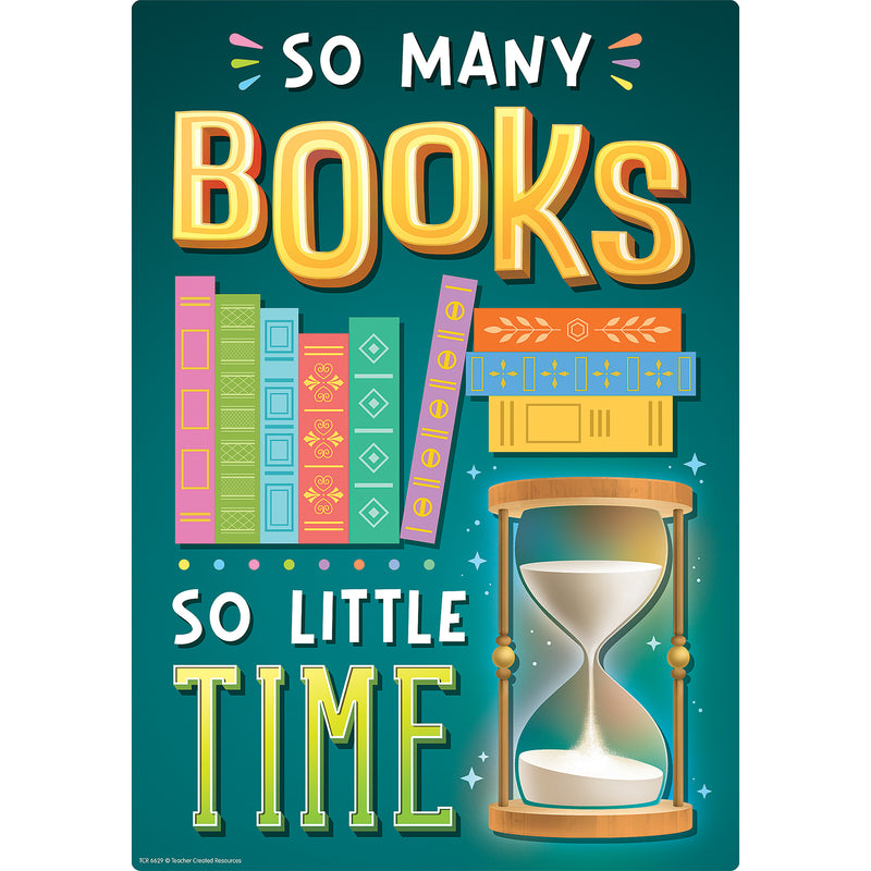 Reading Is Fun Small Poster Pack, 12 Posters