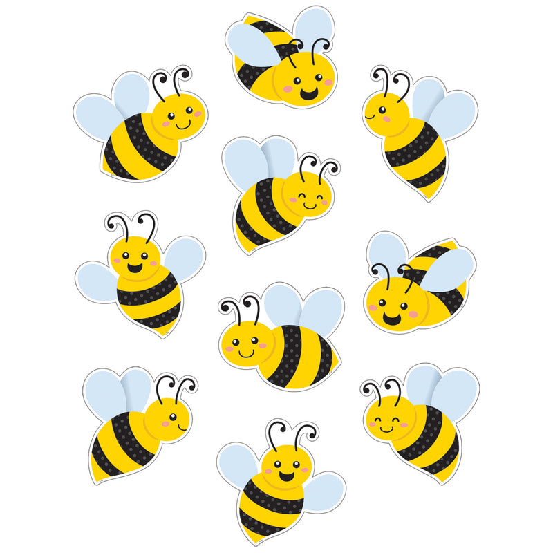Buzzing Bees Accents, 30 Per Pack, 3 Packs
