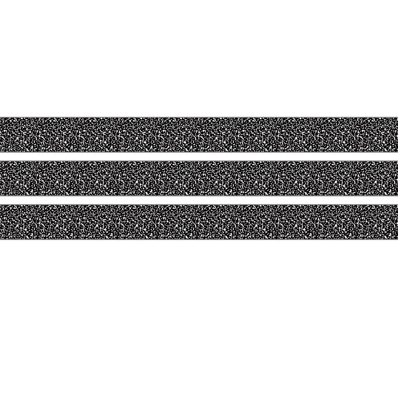 (3 Ea) Composition Rolled Border Straight