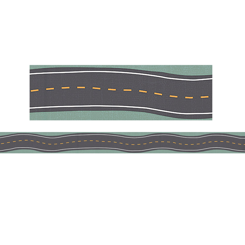 Road Trip Straight Border Trim, 35 Feet Per Pack, 6 Packs