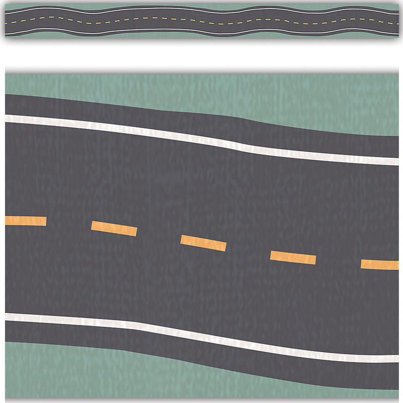 Road Trip Straight Border Trim, 35 Feet Per Pack, 6 Packs