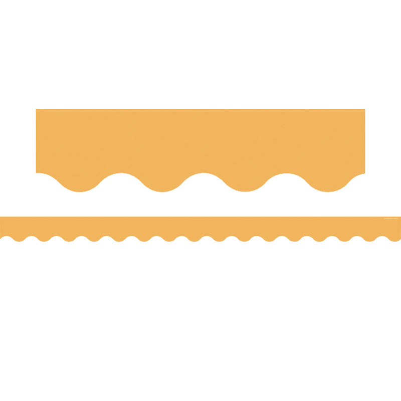 Golden Sun Scalloped Border Trim, 35 Feet Per Pack, 6 Packs