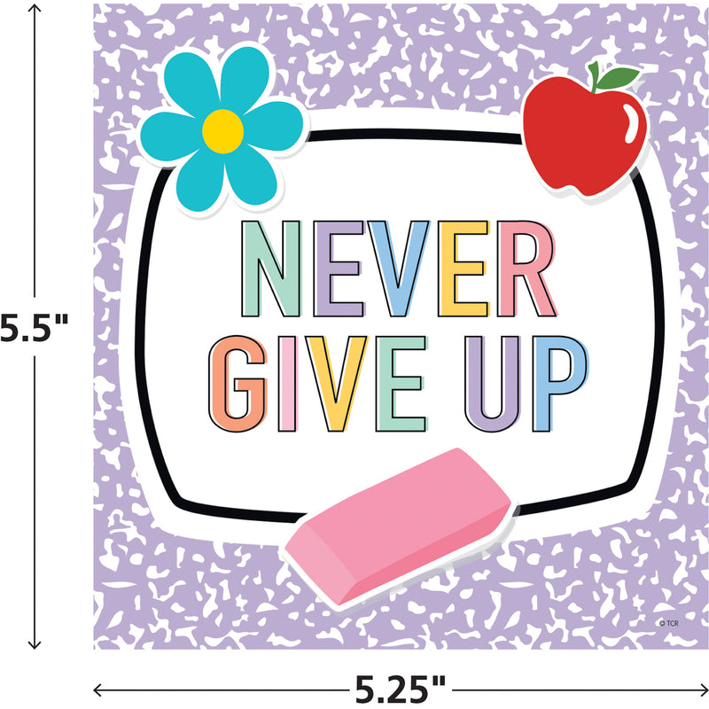 Cool for School Positive Sayings Accents, 30 Per Pack, 3 Packs