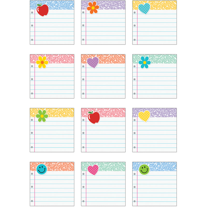 Cool for School Mini Accents, 36 Per Pack, 6 Packs