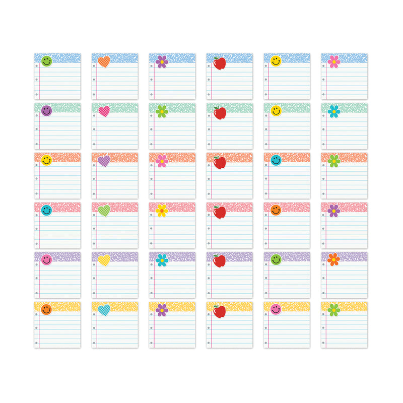 Cool for School Mini Accents, 36 Per Pack, 6 Packs