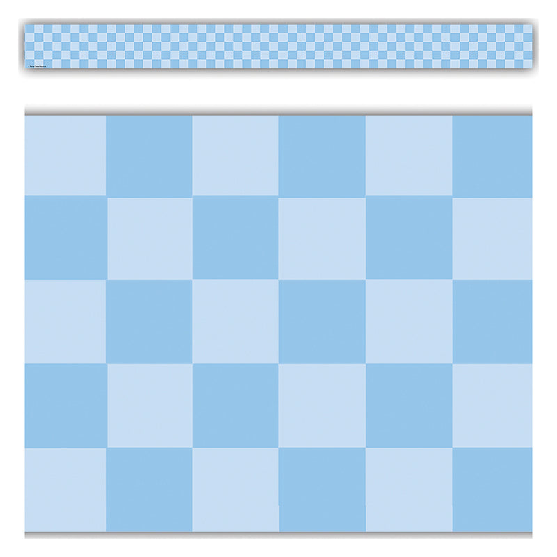 Checkers Scalloped Border Trim, 35 Feet Per Pack, 6 Packs