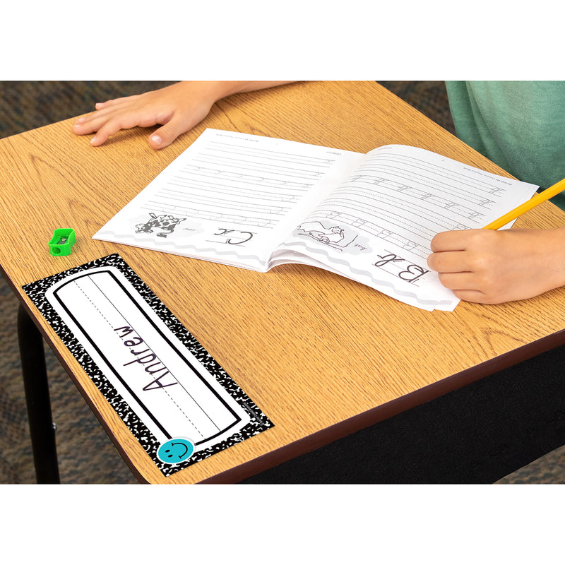 Cool for School Flat Name Plates, 36 Per Pack, 6 Packs