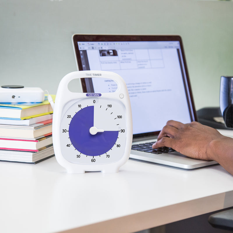 PLUS® 120 Minute Timer, White