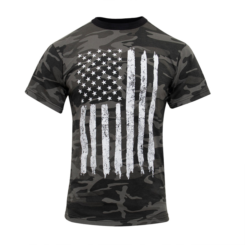 Rothco Camo US Flag T-Shirt