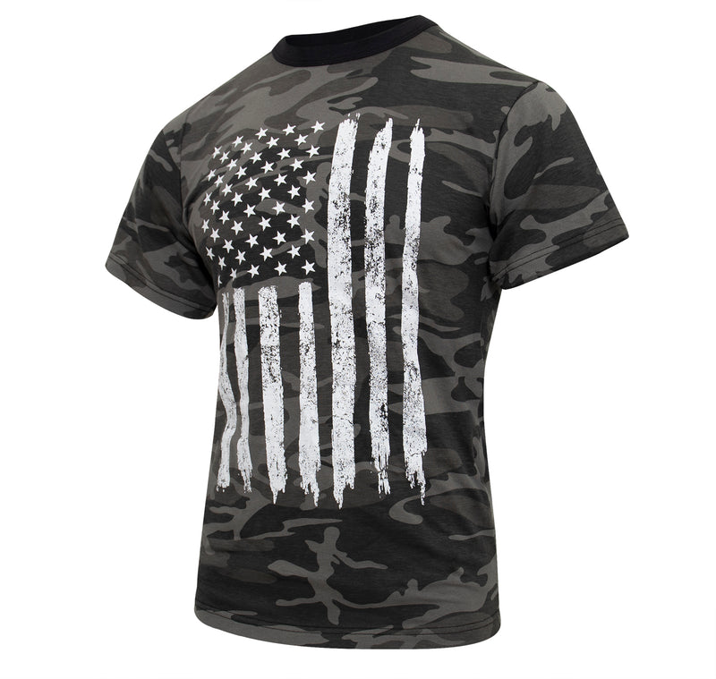 Rothco Camo US Flag T-Shirt