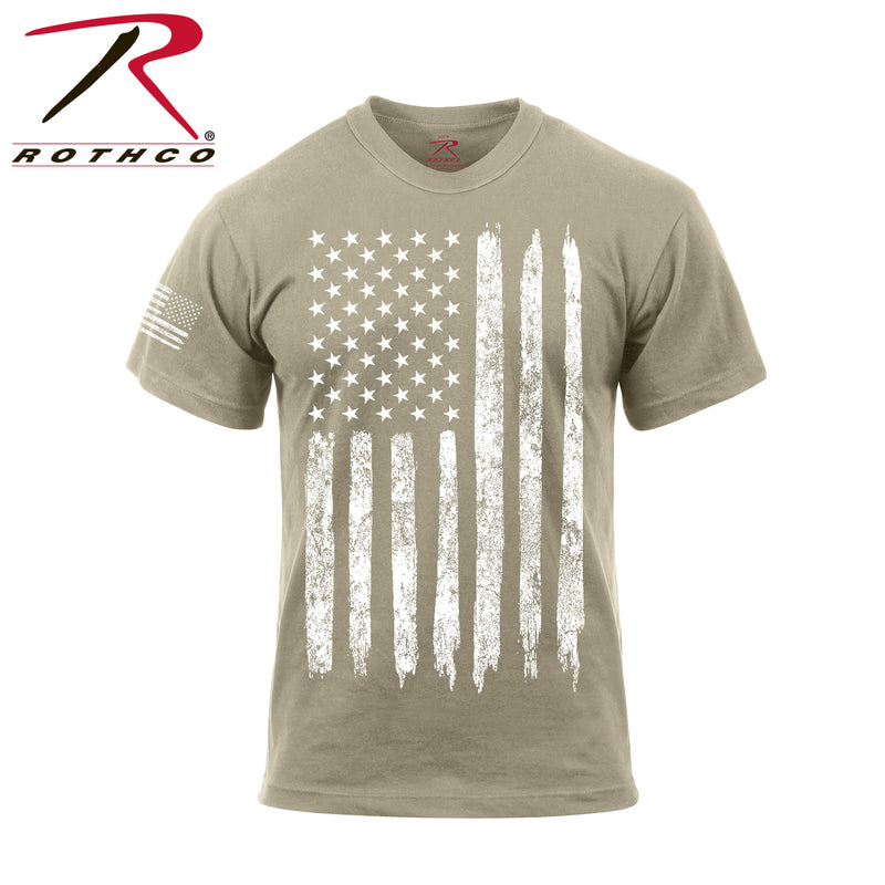 Rothco Camo US Flag Athletic Fit T-Shirt