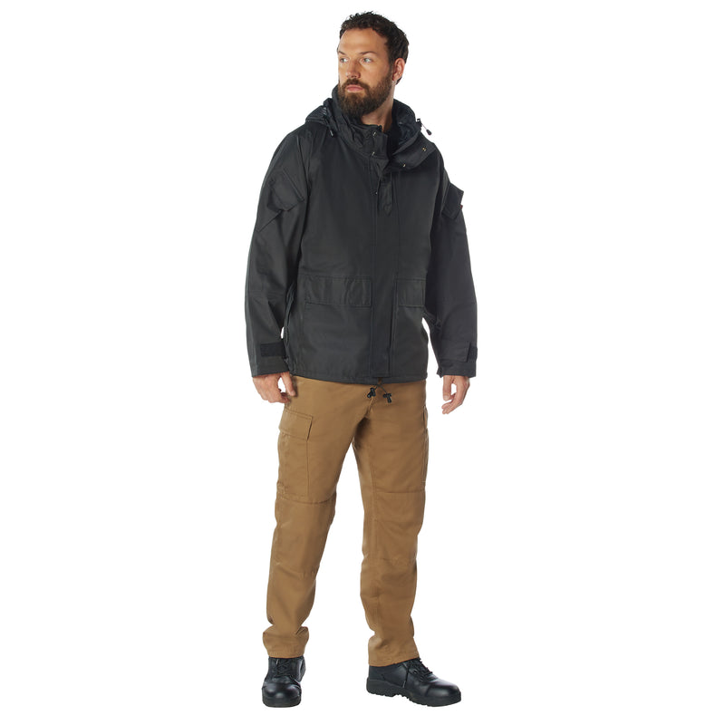 Rothco Tactical Hard Shell HYVAT Jacket - Black