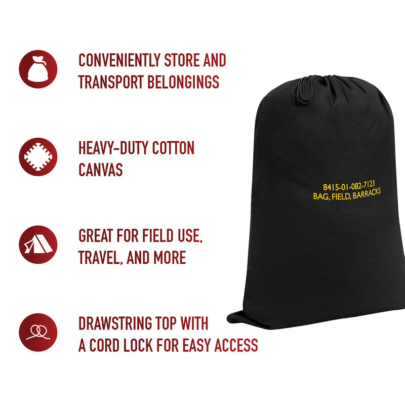 Rothco G.I. Type Canvas Barracks Bag