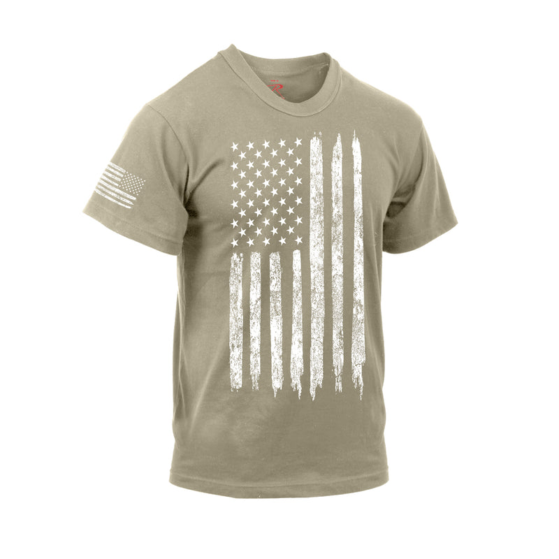 Rothco Camo US Flag Athletic Fit T-Shirt