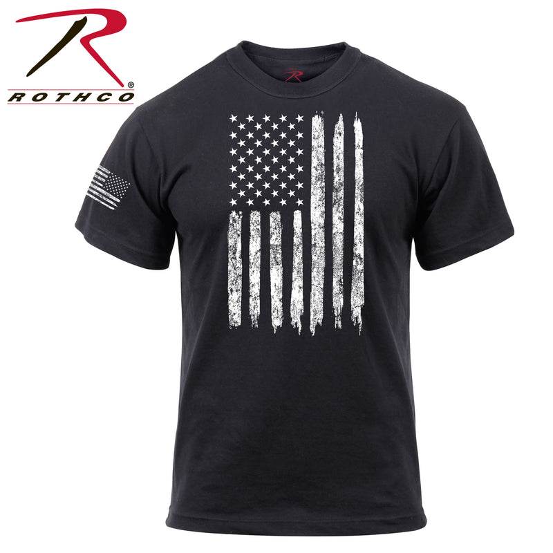 Rothco Camo US Flag Athletic Fit T-Shirt