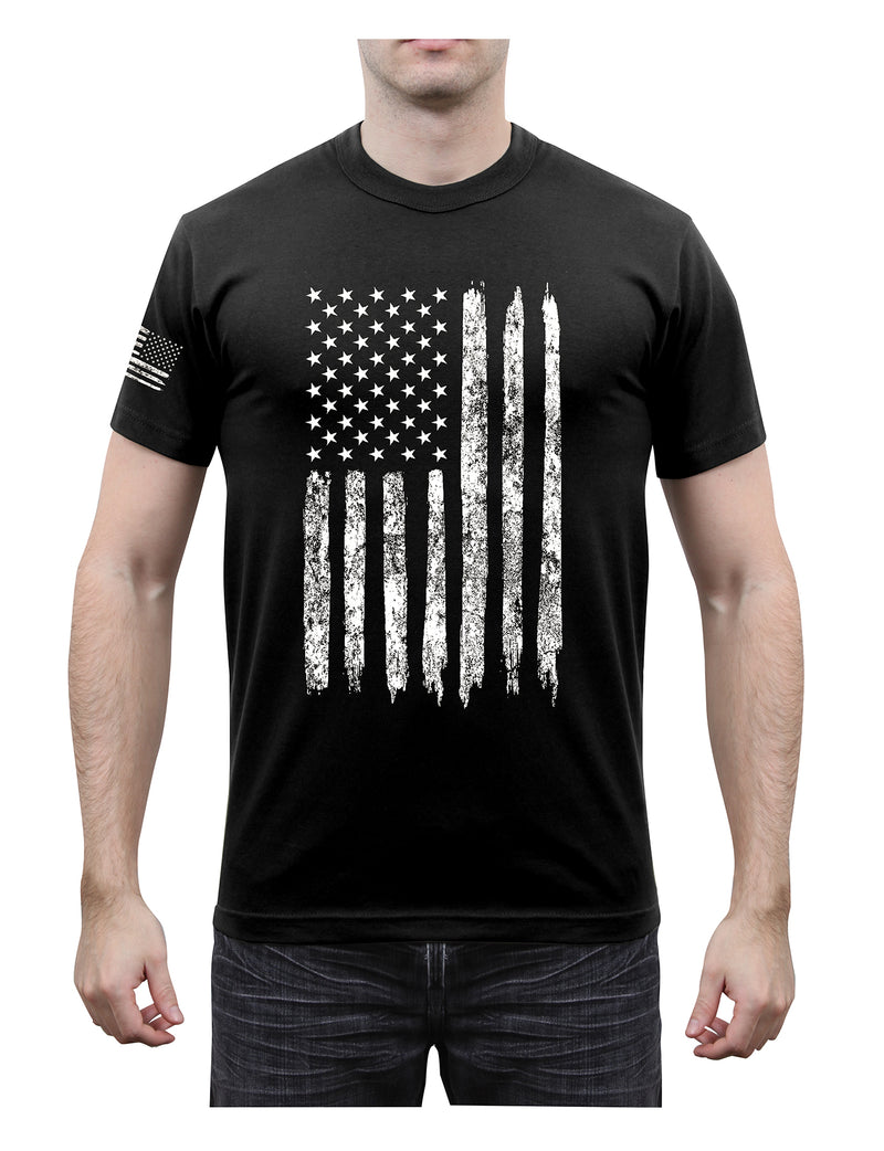 Rothco Camo US Flag Athletic Fit T-Shirt