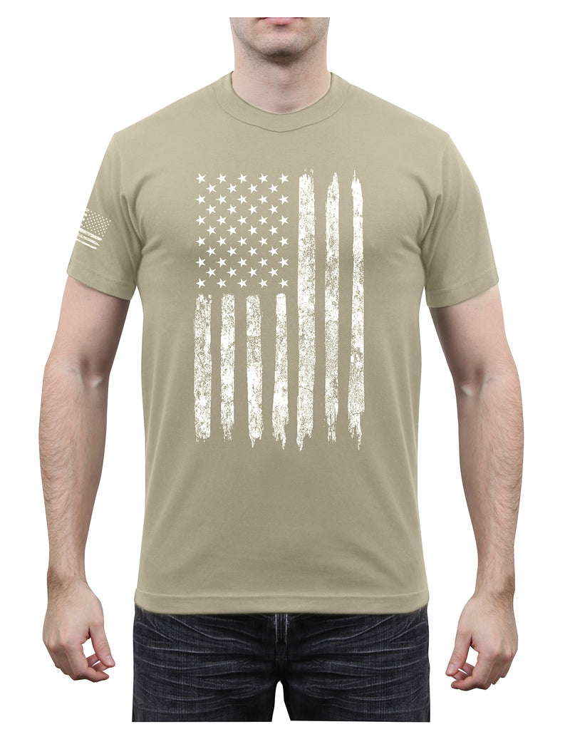 Rothco Camo US Flag Athletic Fit T-Shirt