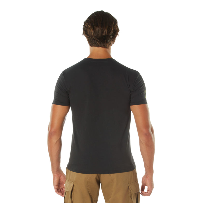 Rothco Camo US Flag Athletic Fit T-Shirt