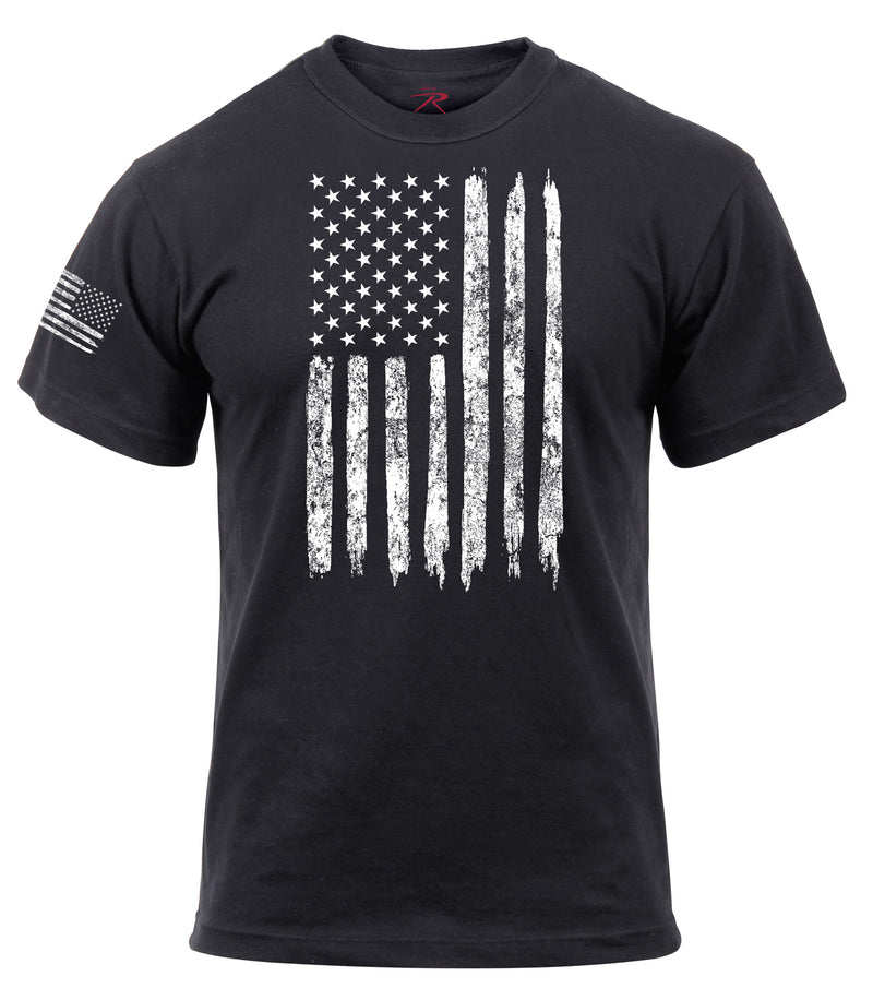 Rothco Camo US Flag Athletic Fit T-Shirt