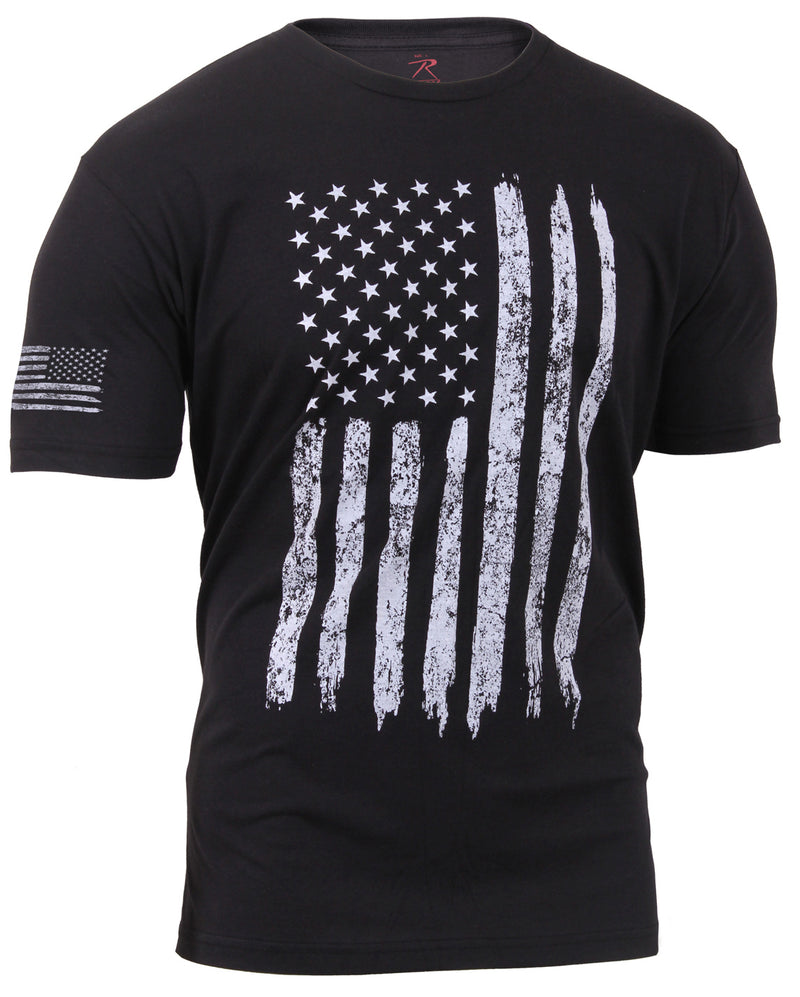 Rothco Camo US Flag Athletic Fit T-Shirt