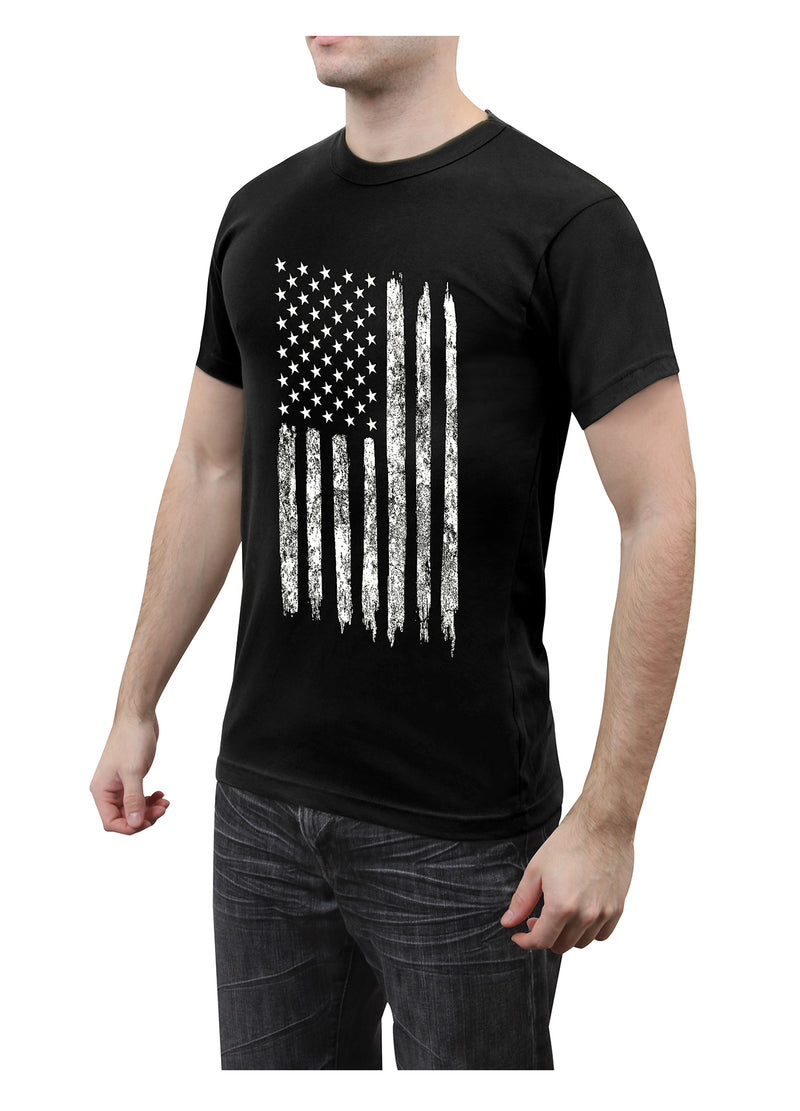 Rothco Camo US Flag Athletic Fit T-Shirt
