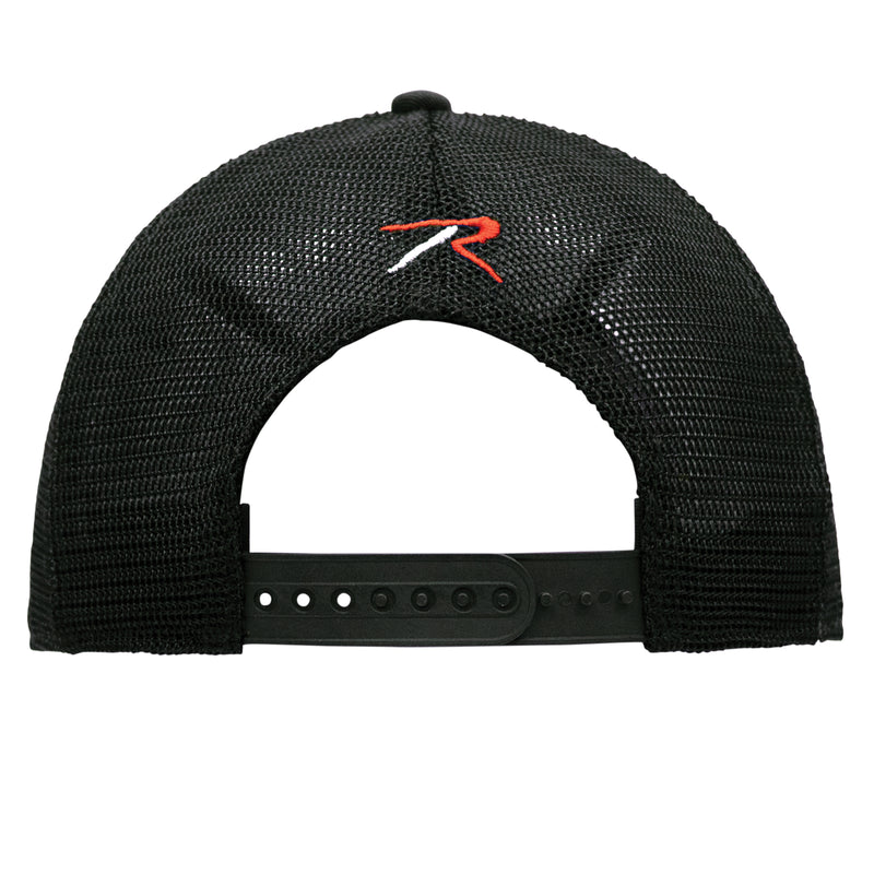 Rothco Est. 1953 Embroidered Midnight Black Camo Trucker Hat