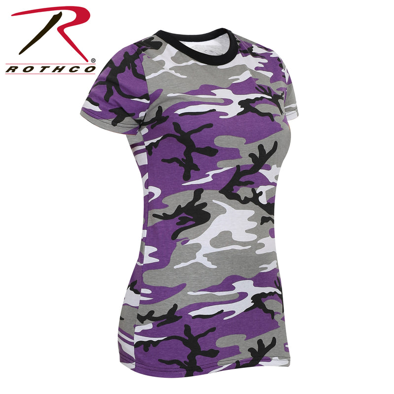 Rothco Womens Long Length Camo T-Shirt