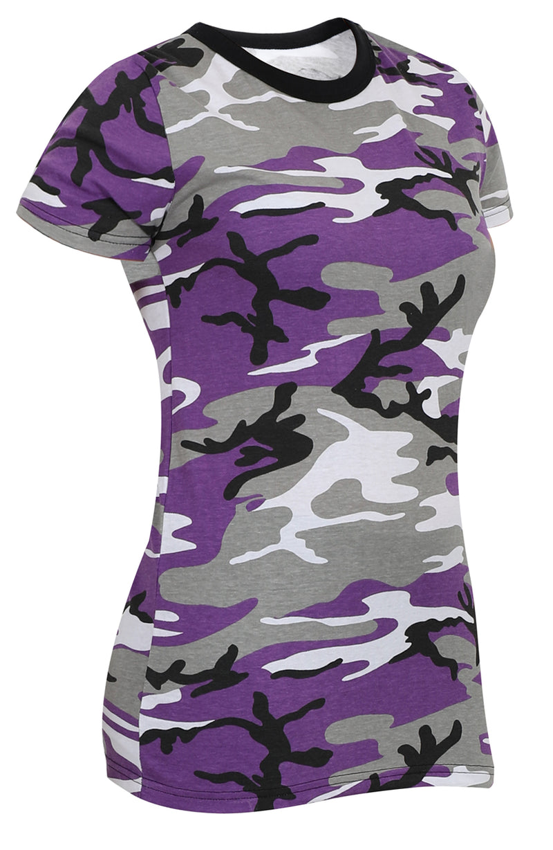 Rothco Womens Long Length Camo T-Shirt