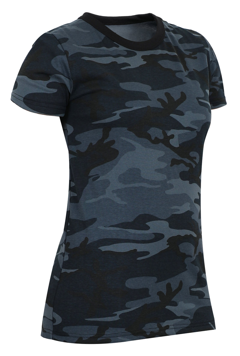 Rothco Womens Long Length Camo T-Shirt