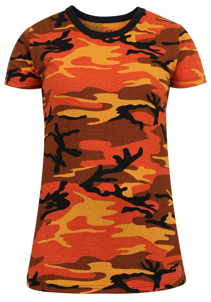 Rothco Womens Long Length Camo T-Shirt