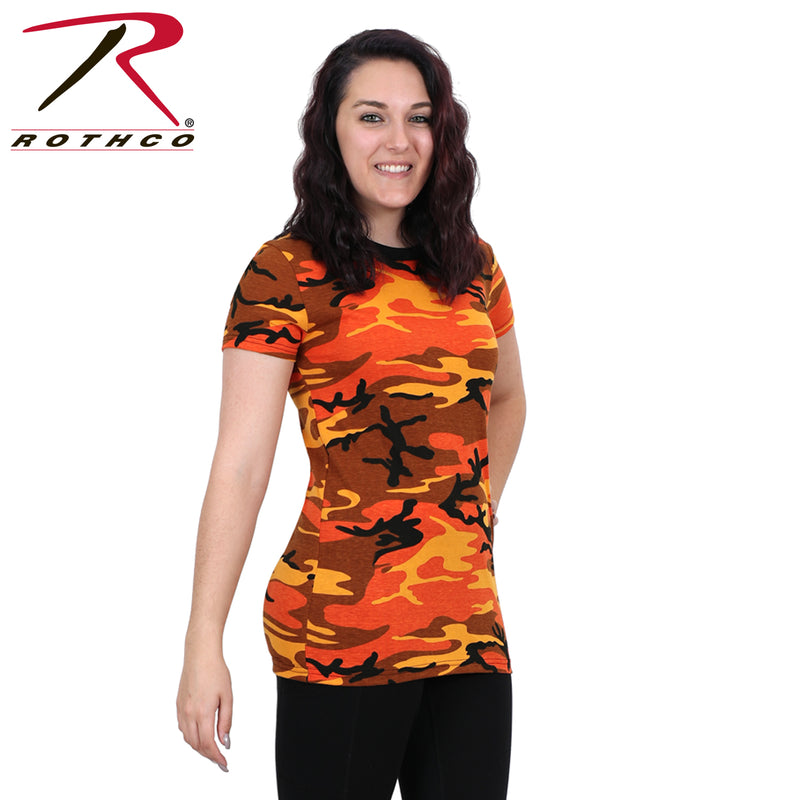 Rothco Womens Long Length Camo T-Shirt