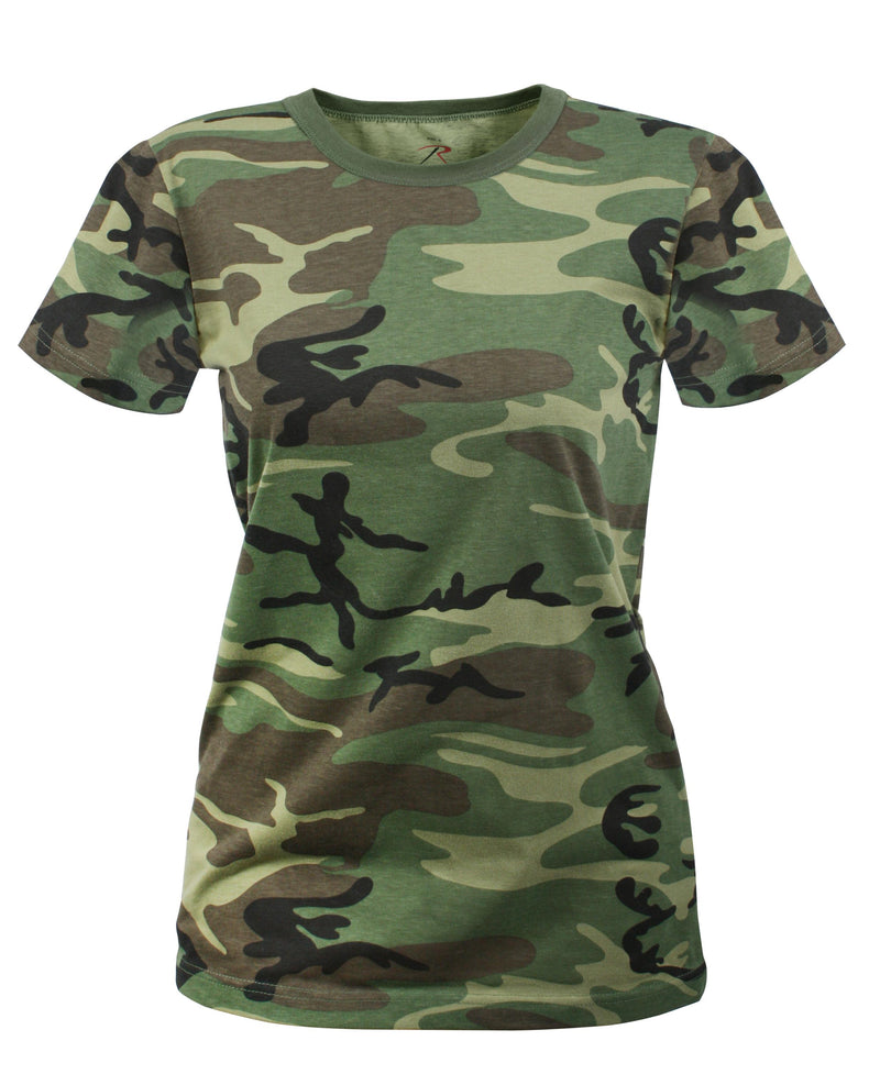 Rothco Womens Long Length Camo T-Shirt