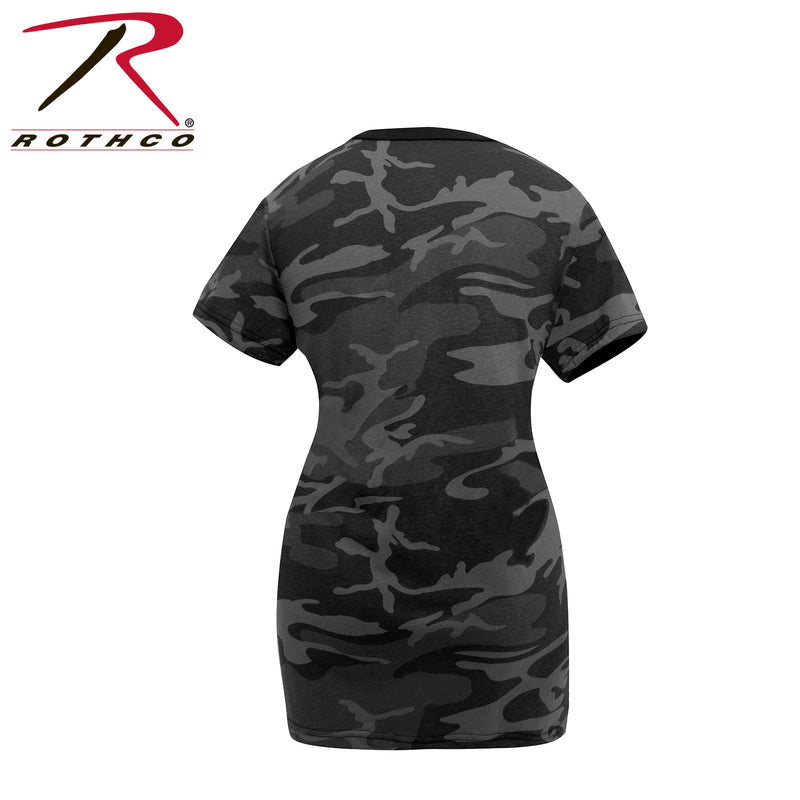 Rothco Womens Long Length Camo T-Shirt