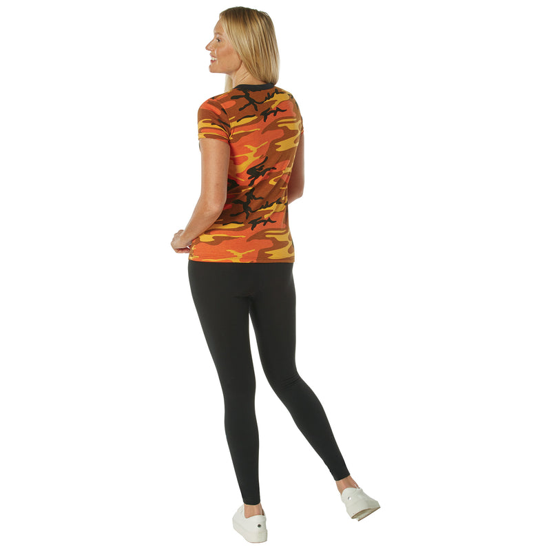 Rothco Womens Long Length Camo T-Shirt