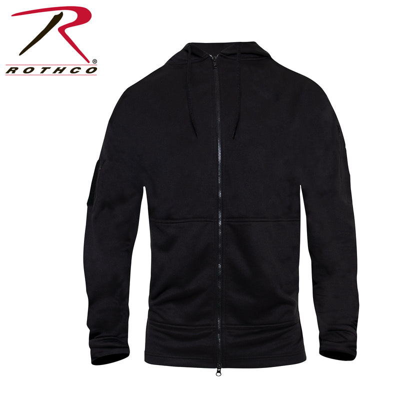 Rothco Concealed Carry Zippered Hoodie - Black