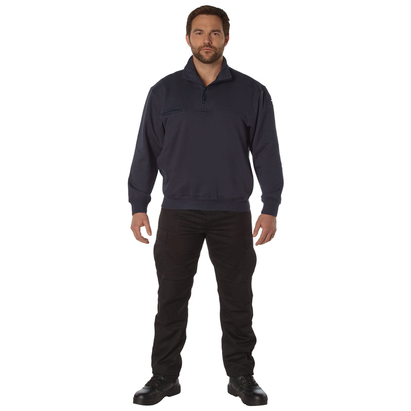 Rothco Firefighter / EMS Heavy Duty 1/4 Zip Workshirt