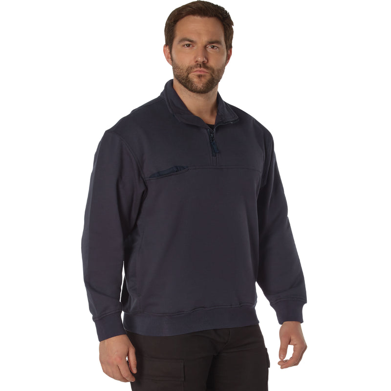 Rothco Firefighter / EMS Heavy Duty 1/4 Zip Workshirt