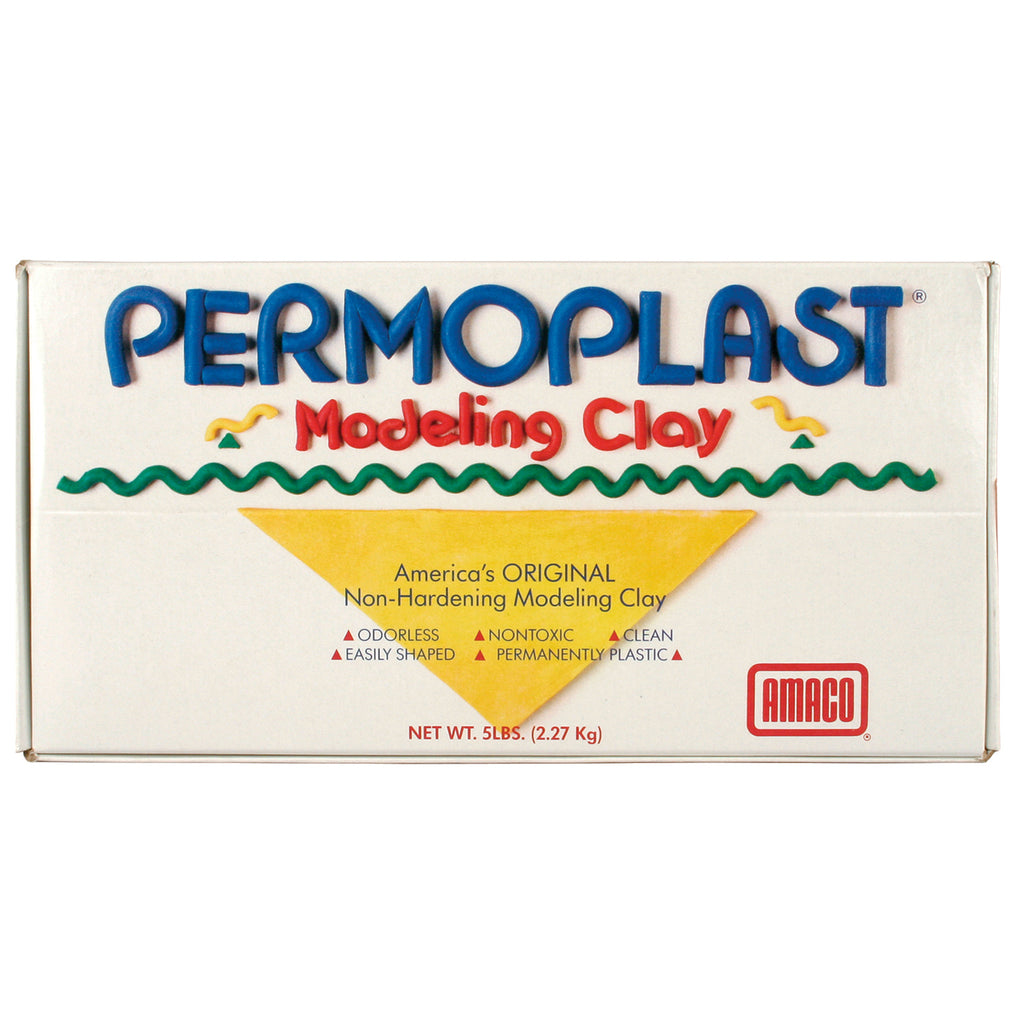Permoplast Clay Cream 1lb Non Hardening