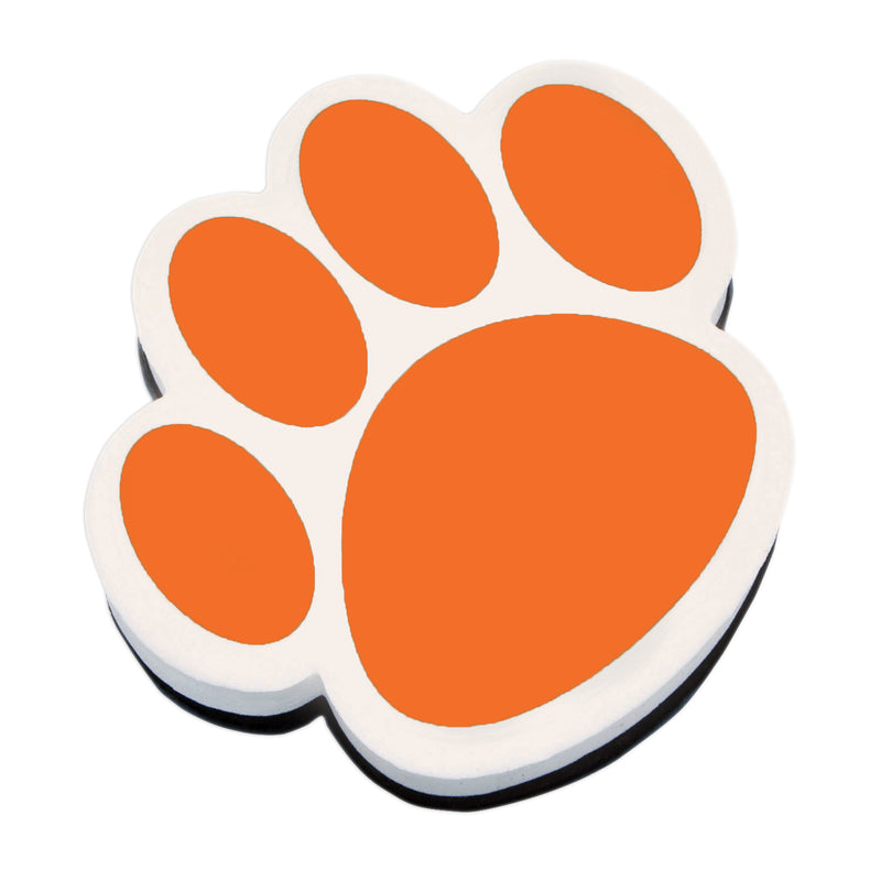 Magnetic Whiteboard Eraser Orange Paw