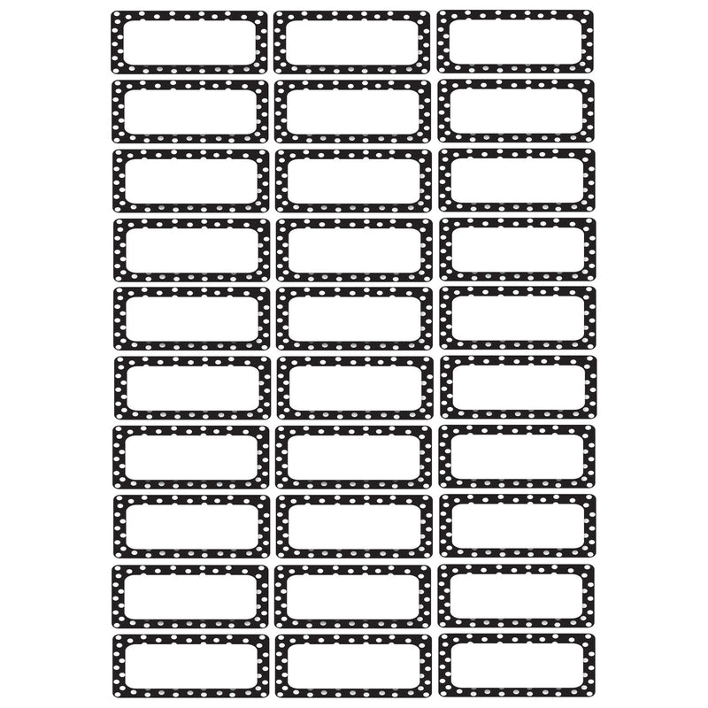 (3 Pk) Die Cut Magnets B-w Dots