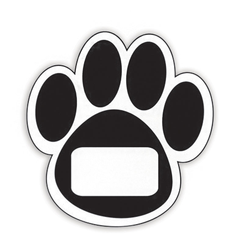Die Cut Magnets Black Paws