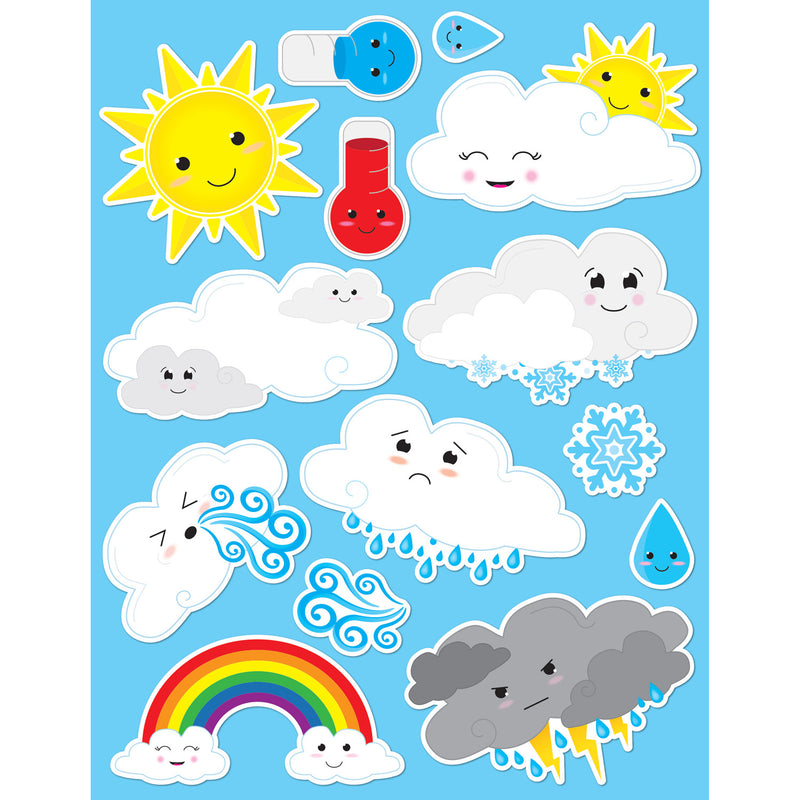 Die Cut Magnets Cute Weather