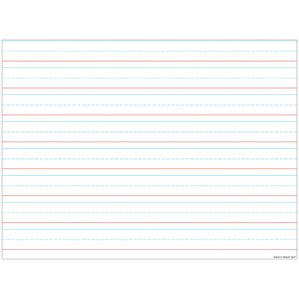 Handwriting 3-4 Lined 17x22 Smart Poly Chart